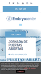 Mobile Screenshot of embryocenter.es